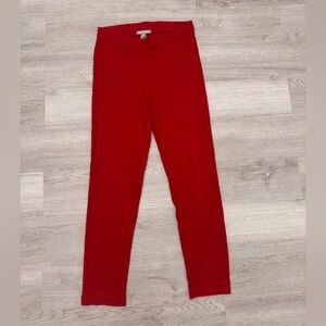 Neiman Marcus red cashmere pants xs